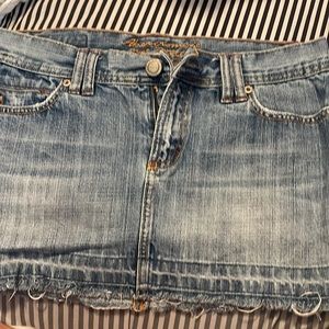 Denim Jean skirt size 4 Abercrombie an Fitch
